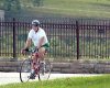 Jack [John] Yates of Charles Village is shown in this 2004 photo taking advantage of a sunny day to cycle in Druid Hill Park. Baltimore Sun photo by Elizabeth Malby / June 21, 2004