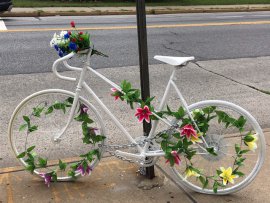 Ghost Bike for Robert Sommer