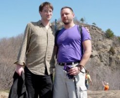 James and Clarence.  Image taken from Streetsblog.